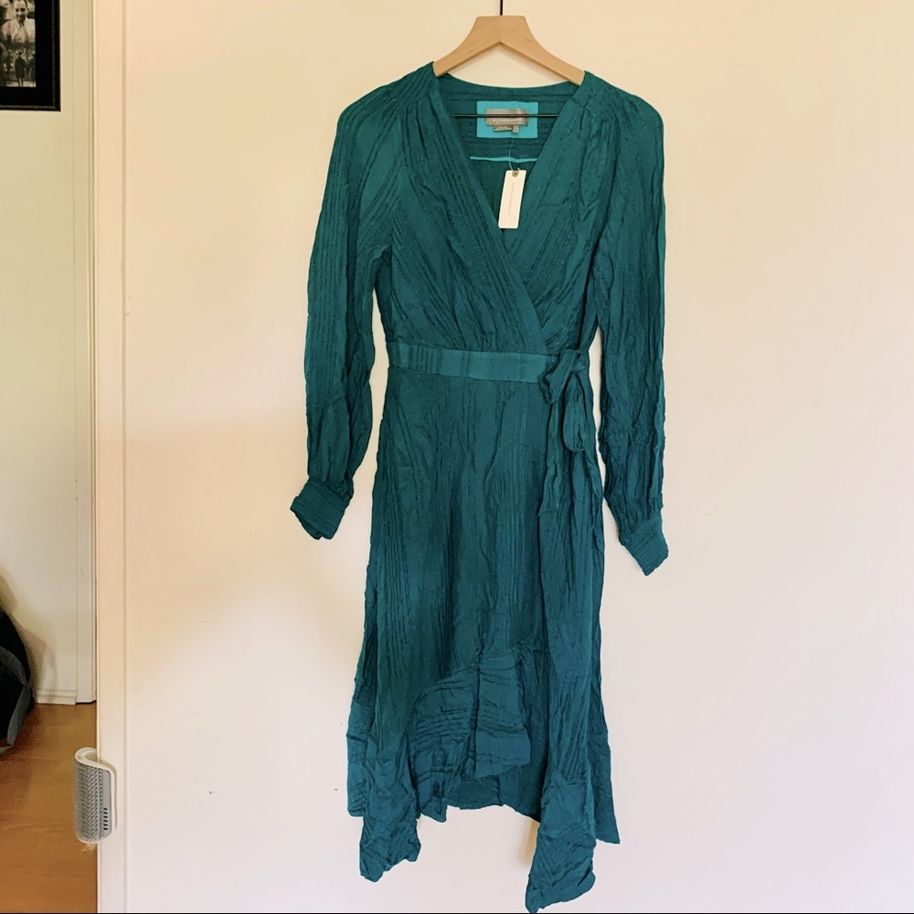 NWT Teal Anthropologie Dress